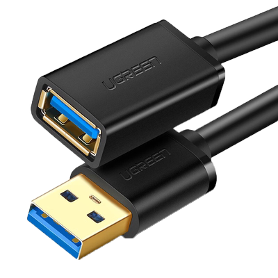 绿联USB3.0延长线公对母高速传输数据线AM\/AF电脑U盘无线网卡键盘鼠标接口加长连接线 USB3.0公对母延长线