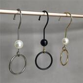 钩围巾架 衣服裤 服装 店挂钩圈圈s钩子衣架挂衣钩陈列单钩展示挂版