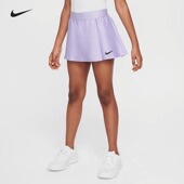 Nike耐克儿童网球服女童青少年运动短裙内置底裤 515 防走CV7575