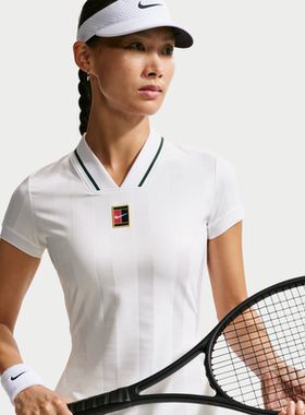 Nike耐克网球服女萨巴伦卡26年温网同款网球裙运动连衣裙IV5710
