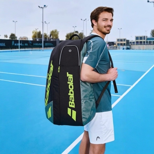 Babolat百保力网球包新款PA系列双肩包/6支/12支装阿尔卡拉斯同款