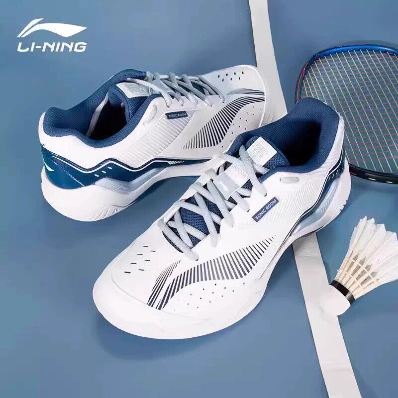 李宁羽毛球鞋雷霆音爆减震防滑透气男女专业训练运动鞋鞋AYTV005