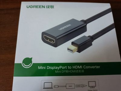 绿联mini  dp 转HDMI适配器议价品