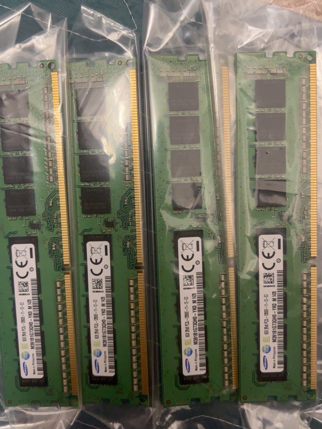 三星 内存条 8gb 2rx8 pc3l-12800e 六条