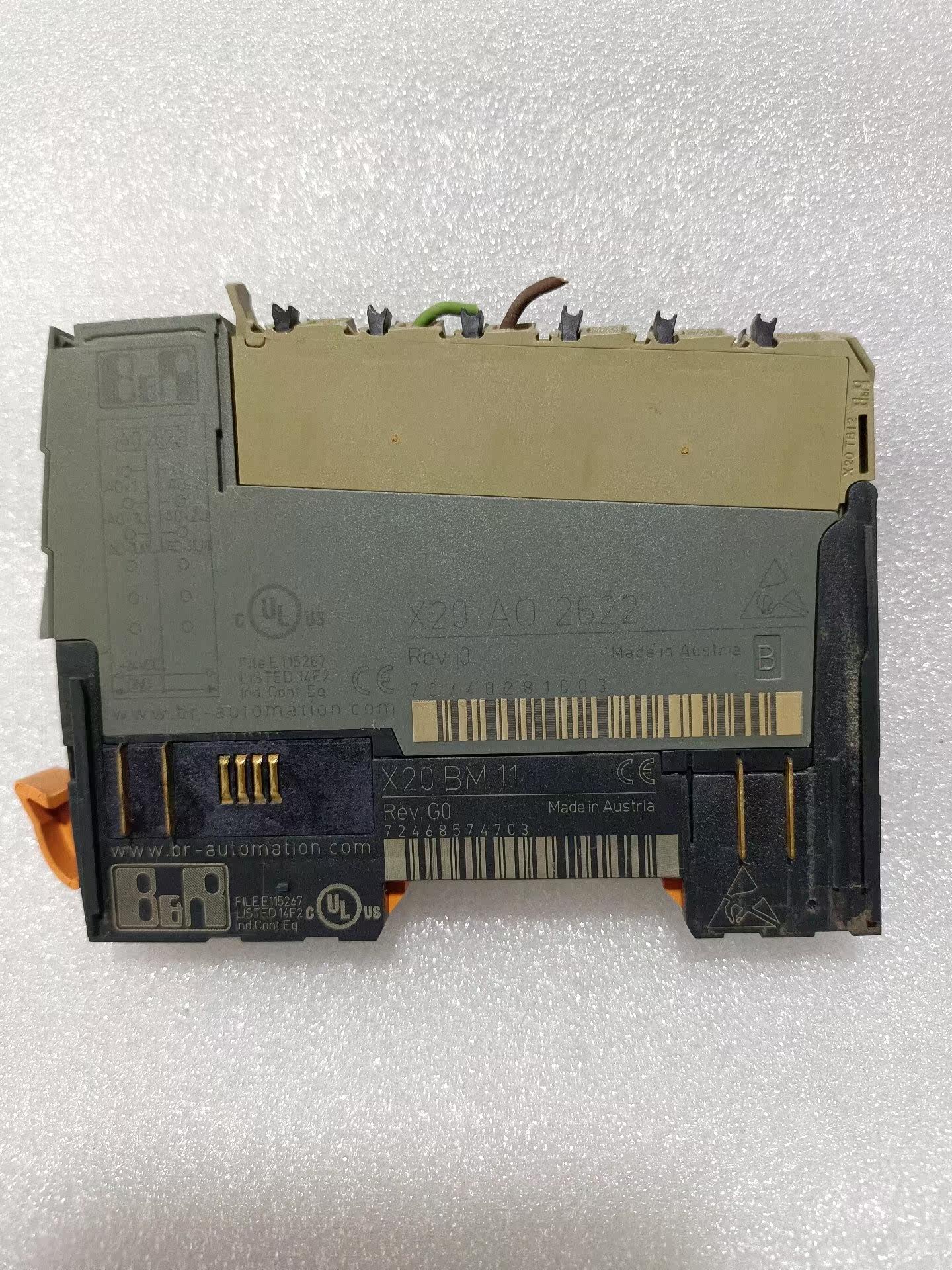 贝加莱plc模块x20ao2622