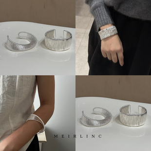 MEIRLINC 法国设计师小众独特造型艺术高级感ins法式轻奢摆件手镯