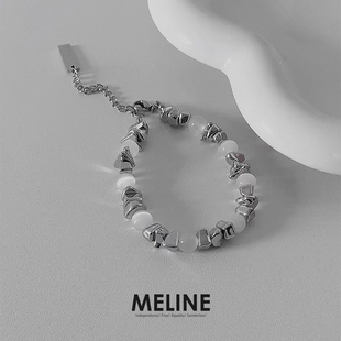 新中式 芳华初现 小众设计感拼接国风情侣简约潮ins CHEN MELINE