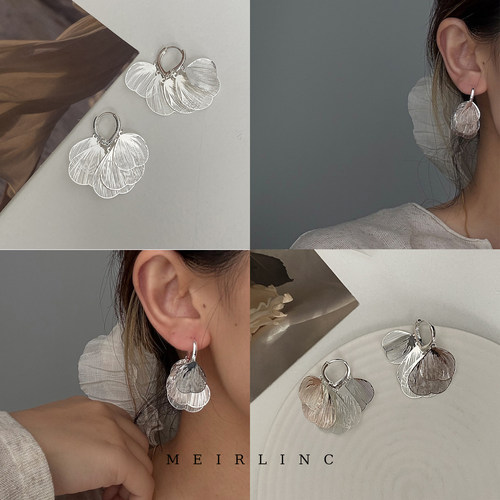 MEIRLINC自由舞动 原创小众设计高级感新款显脸小百搭法式气质ins