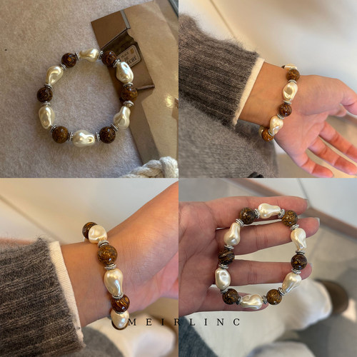 MEIRLINC 法国设计师小众独特vintage高级感法式轻奢摆件手串链