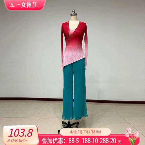 桃李杯胶州纱衣舞蹈服