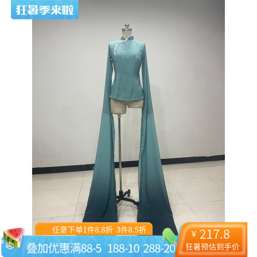 舞研依库古典舞服水袖服装
