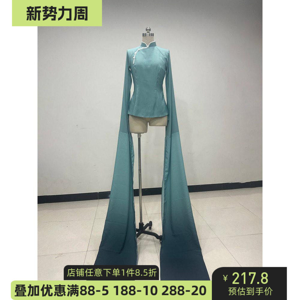 舞研依库古典舞服水袖服装