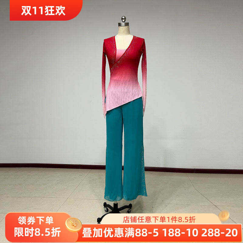 桃李杯胶州纱衣舞蹈服