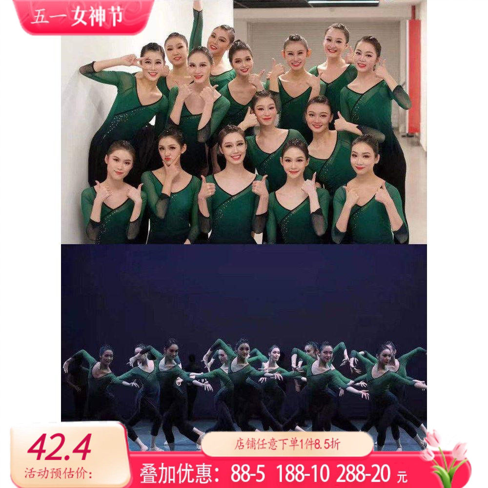 古典舞舞蹈身韵纱衣练功服飘逸女艺术艺考生基训班服民族民间演出