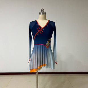 舞研依库十三届桃李杯蒙古族筷子舞组合女舞蹈服装上衣练功服演出