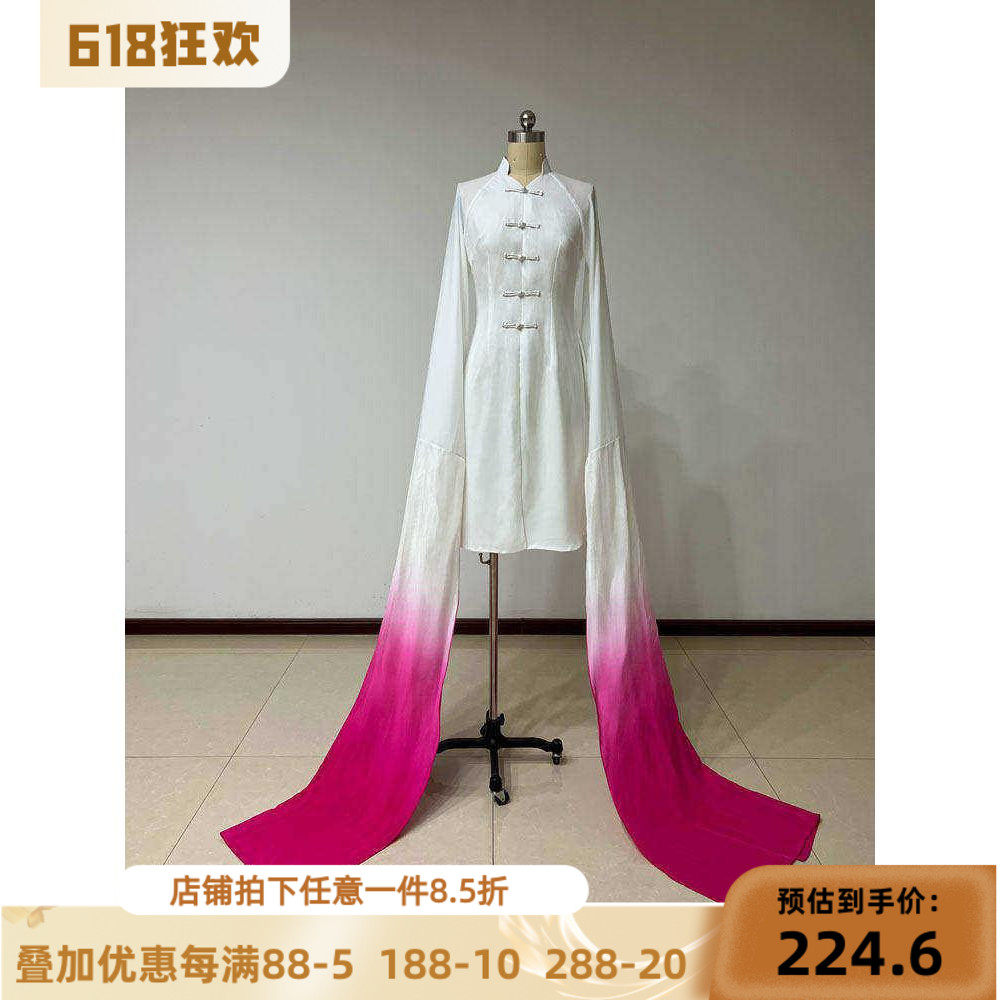 古典舞水袖练功服女集训戏曲身韵巡礼袖舞翩袖服装上衣