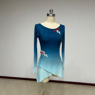 古典舞舞蹈练功服女身韵渐变艺考表演民族舞舞蹈纱衣成人班上衣