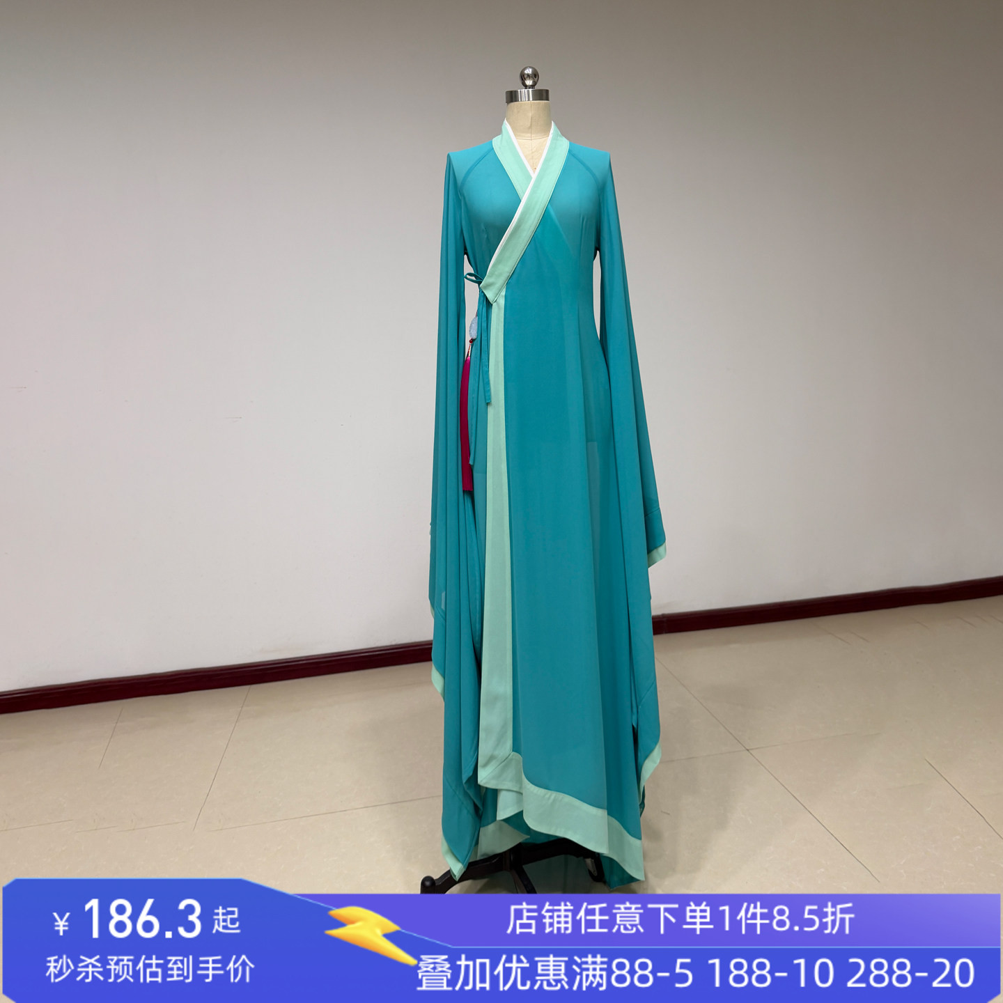 舞研依库古典舞汉博袖舞蹈服女