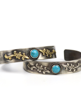 原创设计手镯925纯银休闲复古