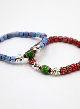 情侣925纯银原创设计手链