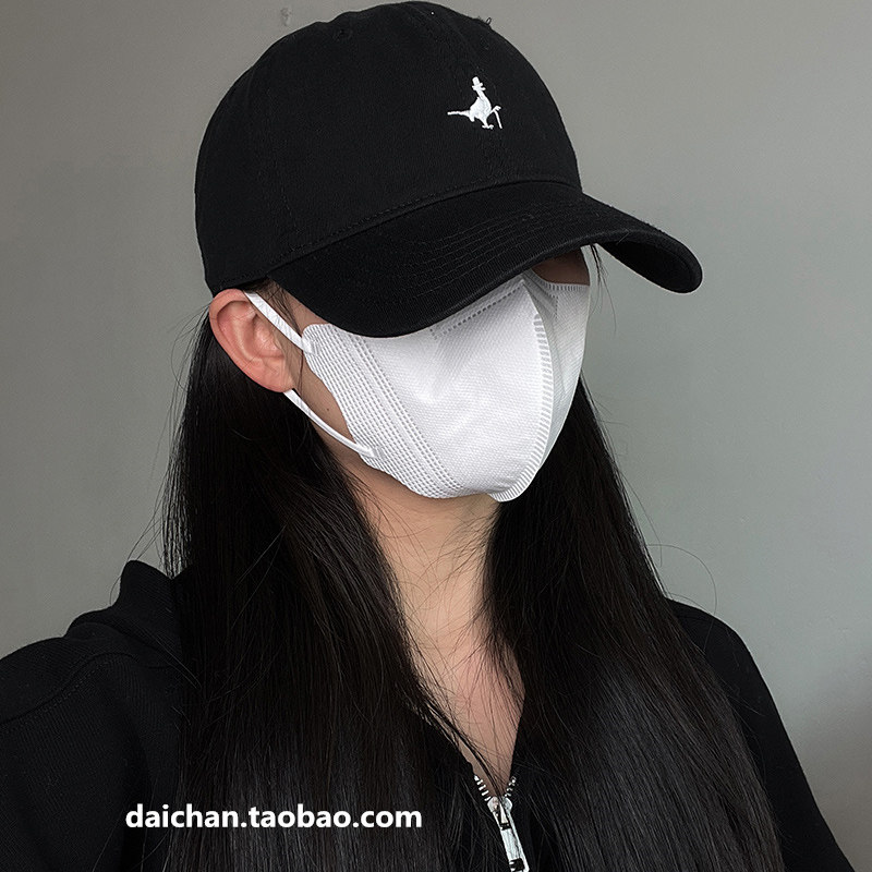 代小婵简约刺绣棒球帽
