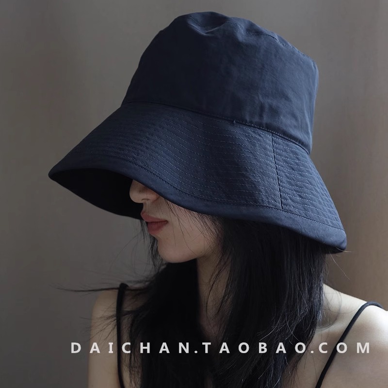 实用轻薄款渔夫帽可调头围男女