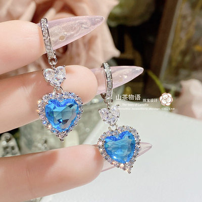 珠宝直播轻奢爆闪气质戒指项链