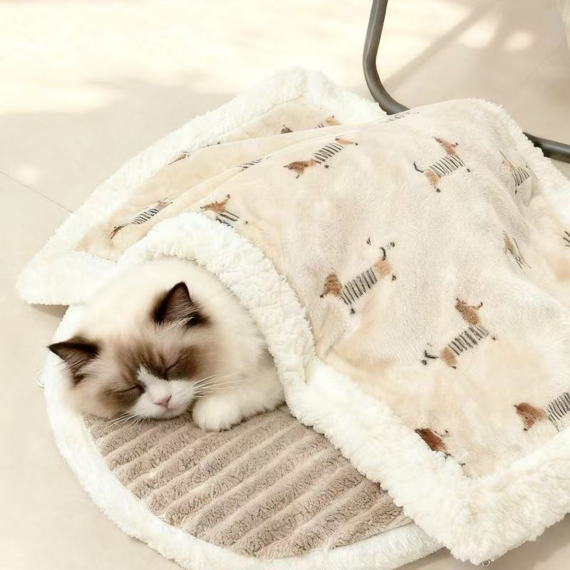 【双面绒】宠物毛毯猫狗垫子