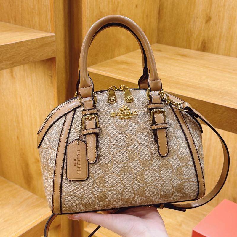 女包新款2025百搭通勤大容量老花贝壳包手拎单肩斜挎包时尚腋下包,箱包皮具/热销女包/男包,通用款女包,淘宝优惠券,粉丝福利购,淘宝优惠卷