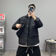 轻薄羽绒服男潮牌宽松翻领机能休闲外套 设计感工装 大风车冬季 新款