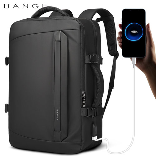 BANGE新品男士商务背包防水双肩