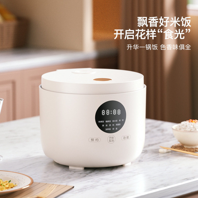 龙的智能电饭煲3l巧容量全智能精煮预约功能500w火力不粘锅