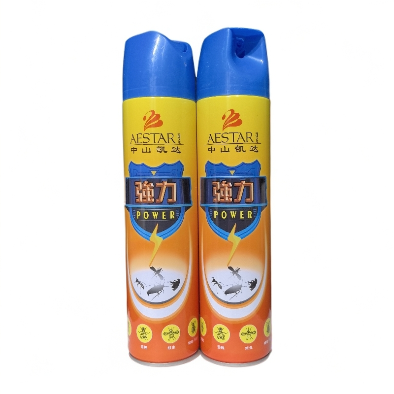 中山凯达强力杀虫剂气雾剂清香无味型驱杀蚂蚁蚊子苍蝇蟑螂跳蚤