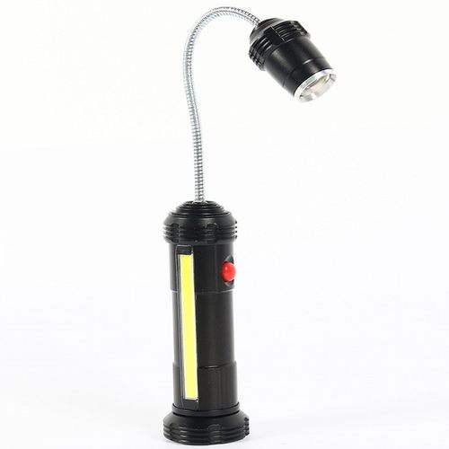 LED磁吸带侧灯手电筒USB充电