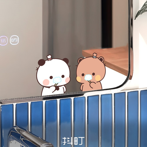 浴室卫生间镜子装饰贴纸