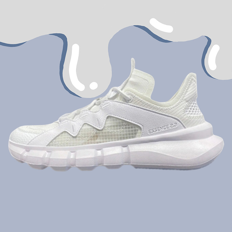 正品李宁男鞋 22夏季新款悟道2.3网面透气 舒适休闲板鞋ABCS043-3