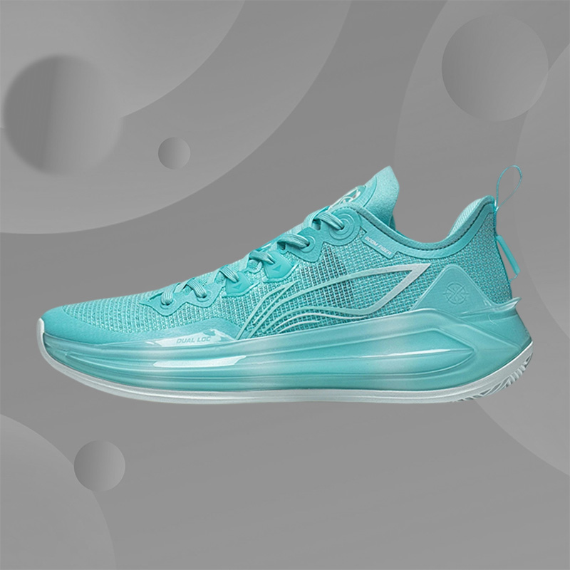 Lining/李宁正品利刃3V2-碧海男子䨻丝稳定篮球专业比赛鞋ABAT057