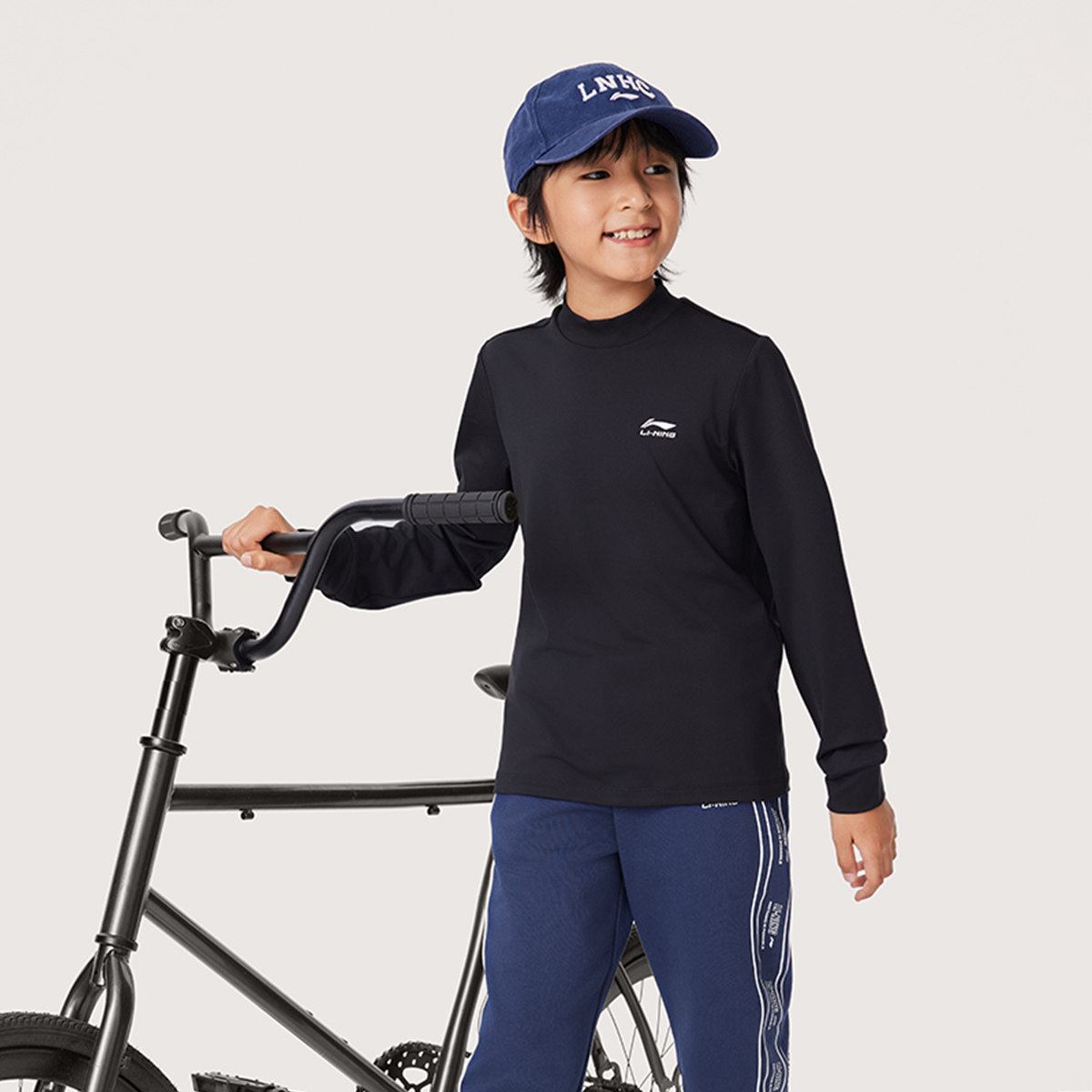 李宁正品运动生活系列男女小大童简约百搭吸汗舒适长袖T恤YTLU040,童装/婴儿装/亲子装,T恤,淘宝优惠券,粉丝福利购,淘宝优惠卷