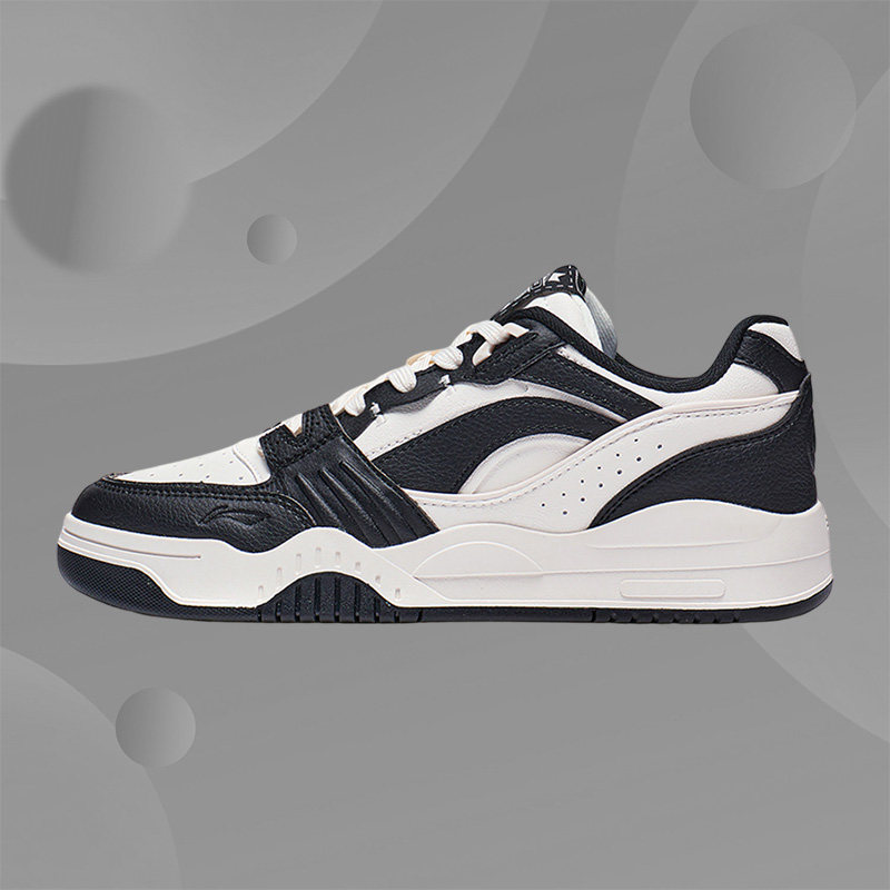 Lining/李宁正品月白男子百搭耐磨时尚减震回弹运动休闲鞋AGCS251