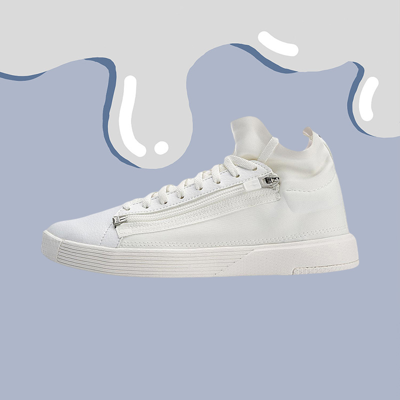 李宁休闲鞋女鞋Chillout Zip GS轻便耐磨情侣鞋运动鞋AGBN026