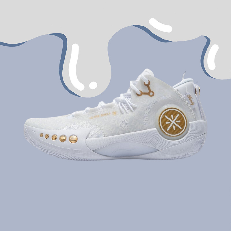 李宁正品男子新款韦德幻影3减震回弹耐磨冬季低帮篮球鞋ABPS011