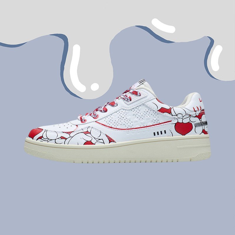 Lining/李宁正品春季款联名经典男子运动休闲鞋 AGCS145