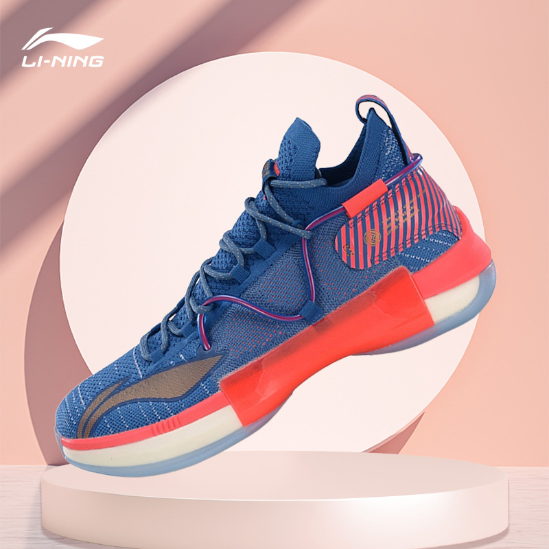 Lining/李宁正品闪击6代男子透气运动耐磨实战比赛篮球鞋ABAP071