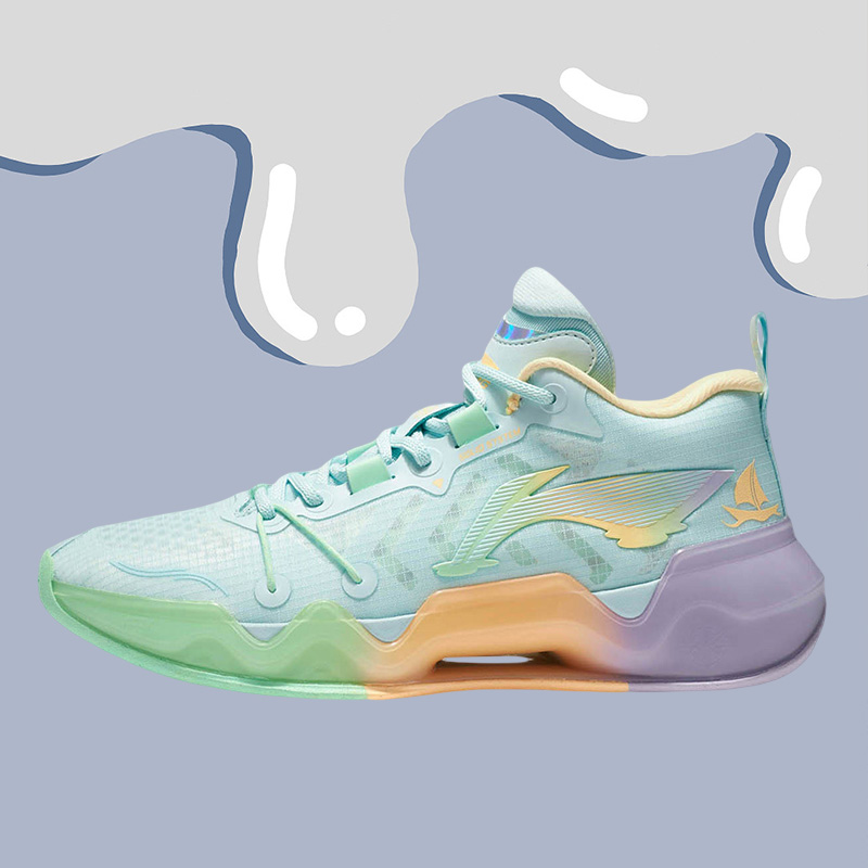 正品李宁男鞋夏季新款利刃2LOW 运动休闲实战篮球鞋ABAS039-4