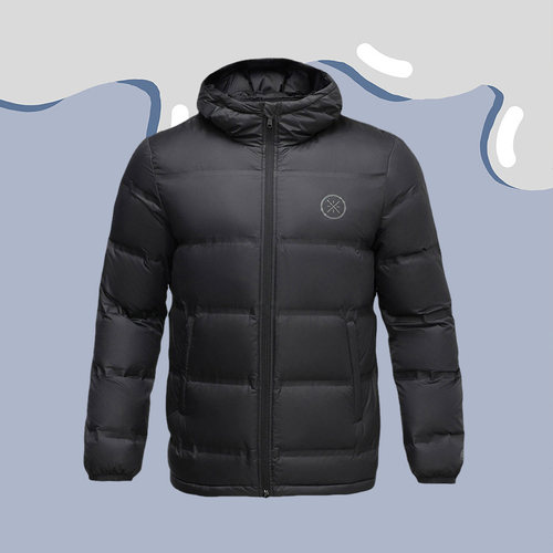 李宁男子正品运动羽绒服AYMQ043