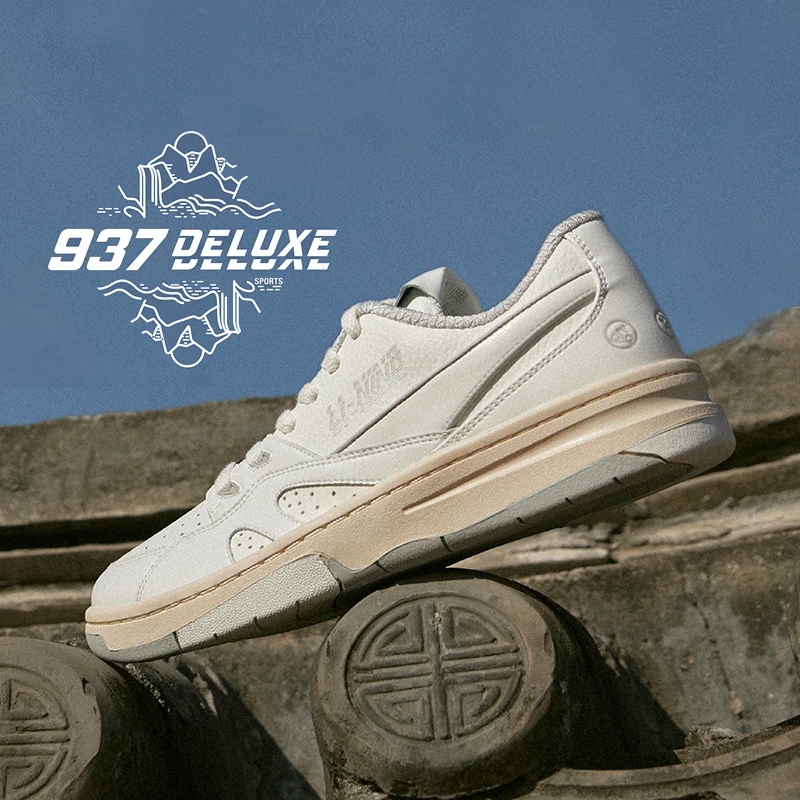 Lining/李宁正品937 Deluxe Low女子潮流休闲百搭运动鞋AZGS046