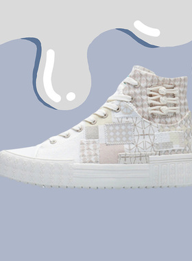 李宁运动时尚鞋透气新品李宁CF悟行男女同款高帮休闲鞋AGCR490