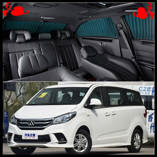 大通G10汽车窗帘 专车专用上下双轨道遮光遮阳帘伸缩隐私侧窗帘桐