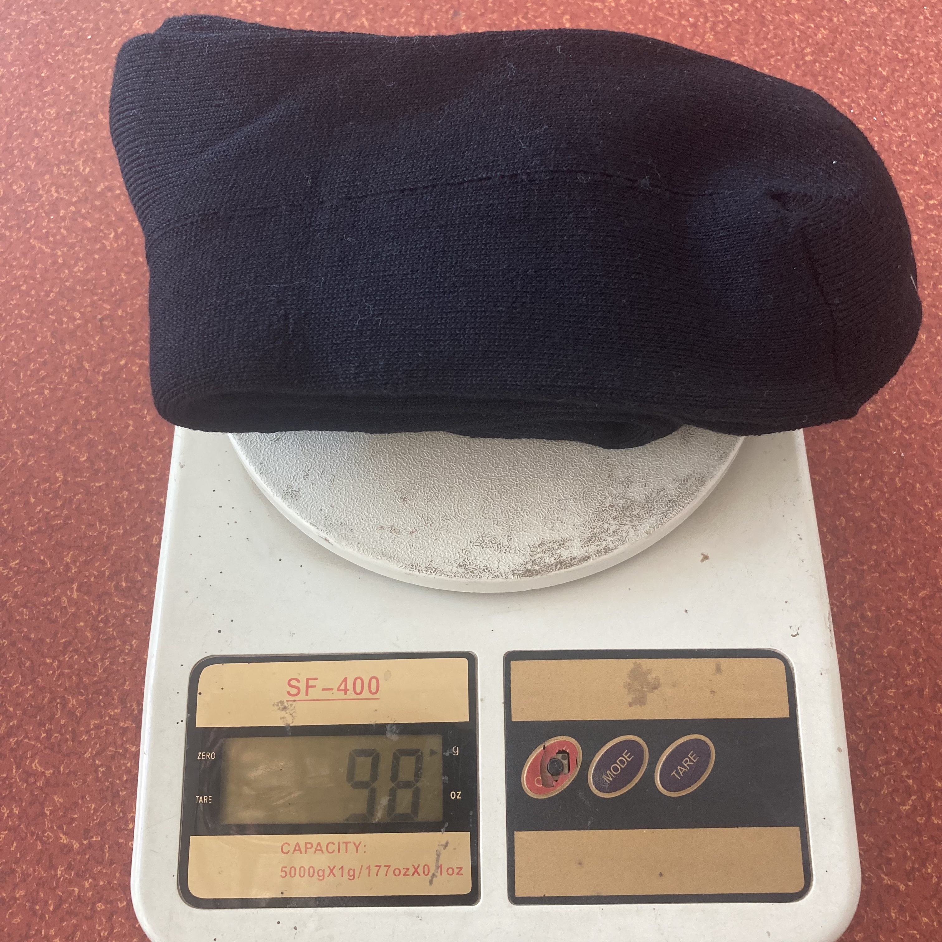 3双装黑色全毛圈毛巾袜男女款 加厚纯色中筒棉袜秋冬户外保暖袜子