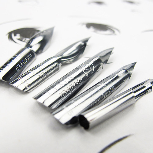 巨匠漫画笔尖系列 书法笔尖单个 套装5只 专业漫画绘制工具